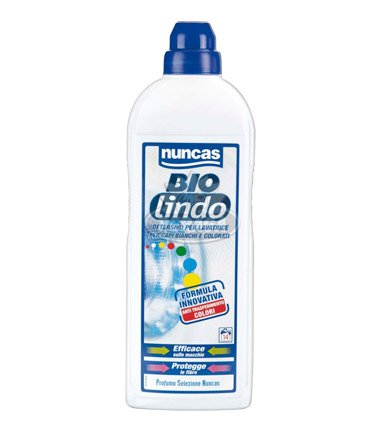 DETERSIVO PER LAVATRICE PER CAPI BIANCHI E COLORATI BIO LINDO 1