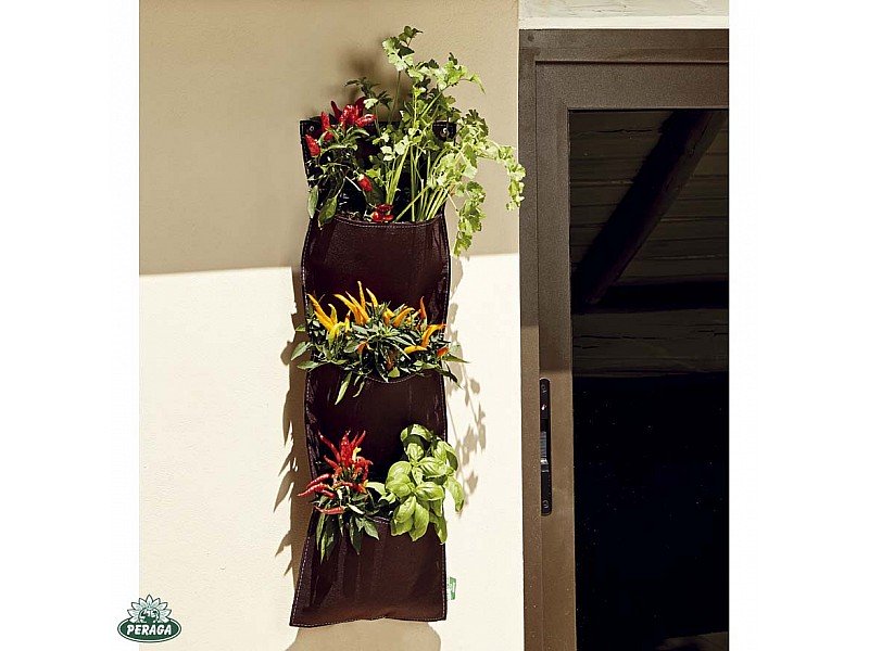 ORTO APPESO PER COLTIVARE PIANTE E FIORI CM 26 X 70