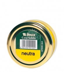 CERA SOLIDA PER LEGNO E PARQUET COLORE NEUTRA LIVAX 150ML