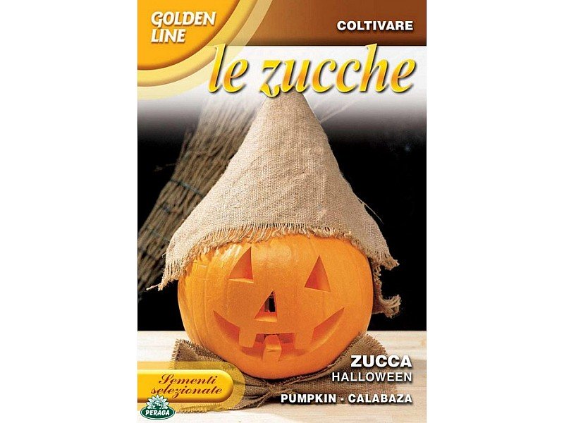 BUSTINA CON SEMI DI ZUCCA HALLOWEEN