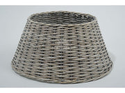 CESTA GRIGIA COPRI PIEDE ALBERO DI NATALE DIAMETRO  70X28CM