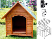 CANILE CHALET 72X76X76 CM