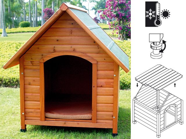 CANILE CHALET 78X88X81 CM