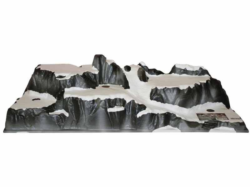 PAESAGGIO VILLAGGIO DI MONTAGNA 120X40CM
