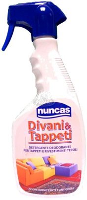 DETERGENTE PER DIVANI E TAPPETI 500ML NUNCAS
