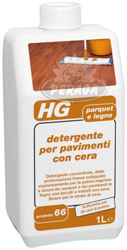 HG DETERGENTE PER PAVIMENTI CON CERA 1 L