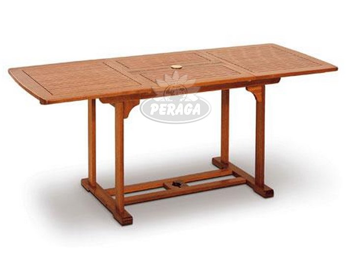 TAVOLO ESTENSIBILE 120/180X70 CM RETTANGOLARE IN KEROUING CITRUS