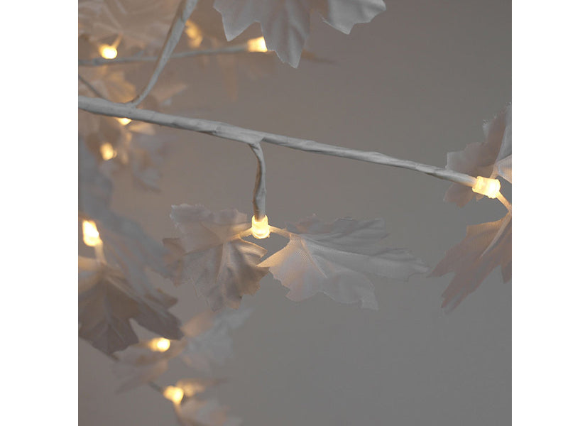 ACERO BIANCO CON 320LED 250CM BIANCO CALDO