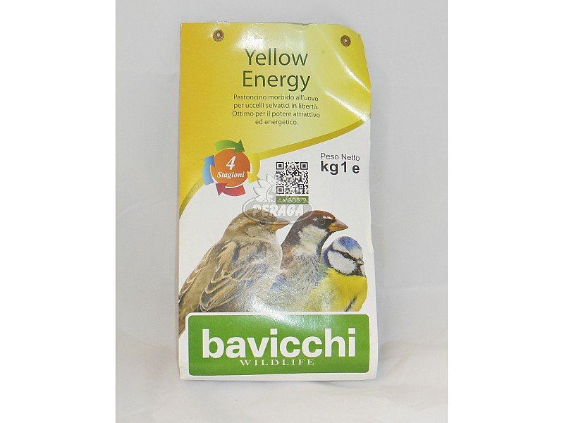 YELLOW ENERGY PASTONCINO MORBIDO ALL'UOVO PER UCCELLI SELVATICI