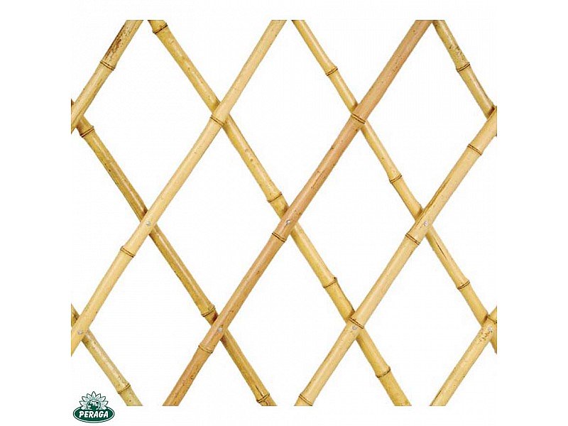 TRALICCIO IN BAMBOO CANNA GROSSA NATURALE M 1,80 X 0,60 X DIAM.