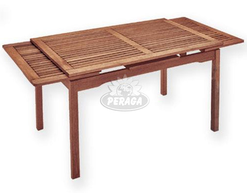 TAVOLO ESTENSIBILE 110X200/330 CM RETTANGOLARE IN KEROUING THUJA