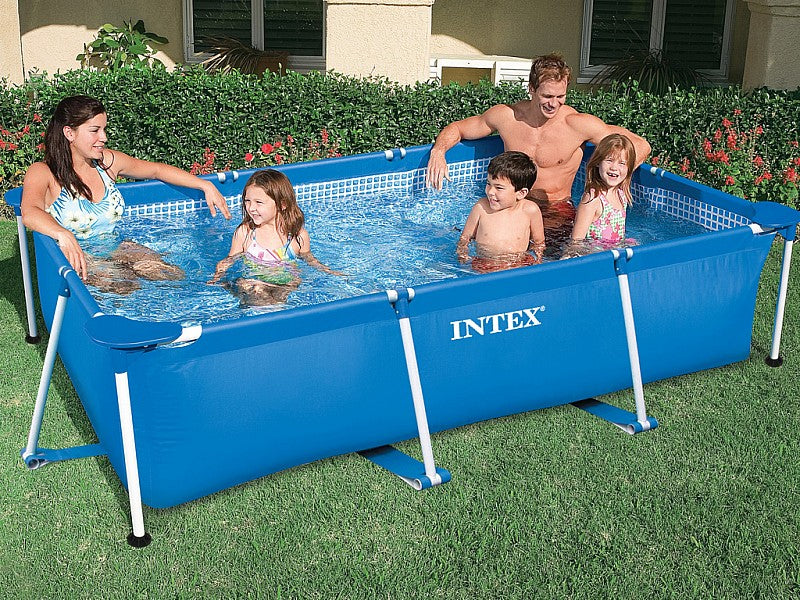OFFERTA PISCINA FRAME RETTANGOLARE CM 300X200X75 + POMPA FILTRO 3.785 L/H