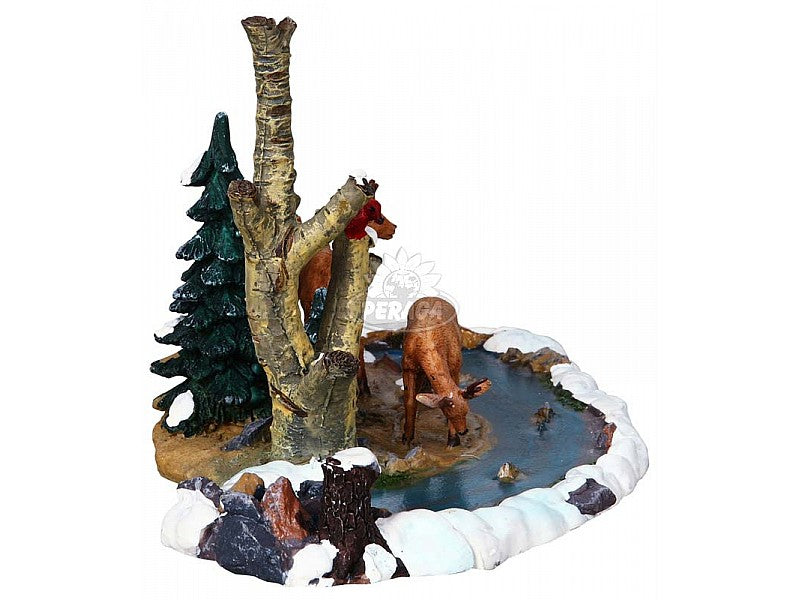 LEMAX CERBIATTI CHE MANGIANO - FEEDING DEER COD.03327