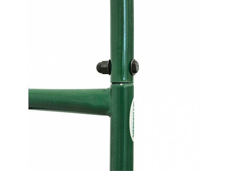 ARCO IN FERRO VERDE PER RAMPICANTI CM 120X40XH219