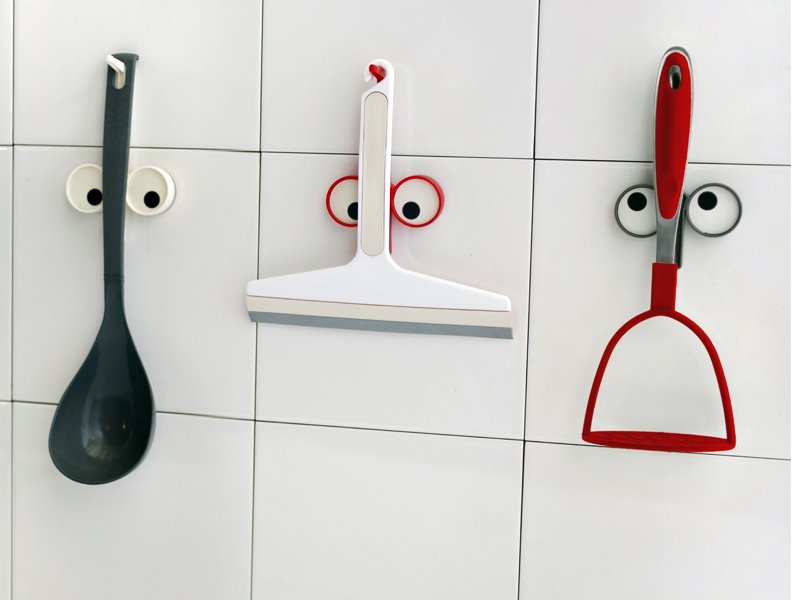 GANCIO PORTA UTENSILI CUCINA - LOOK HOOK