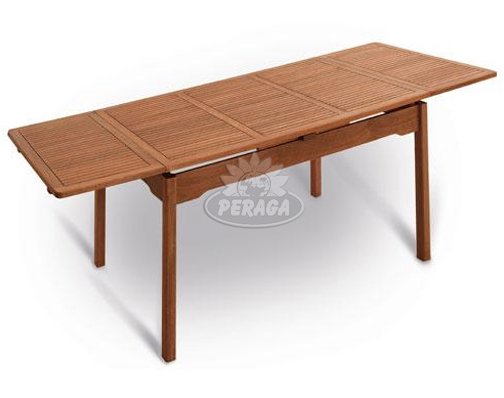 TAVOLO ESTENSIBILE 100X150/270 CM RETTANGOLARE IN KEROUING THUJA