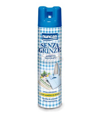 APPRETTO PROFUMATO SENZA GRINZE SPRAY 400ML NUNCAS