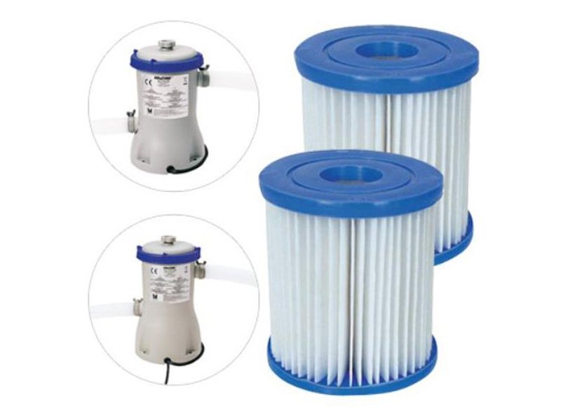 2 CARTUCCE DI RICAMBIO PER POMPE 2006-3028 LT/H BESTWAY