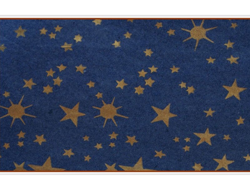 FOGLIO CARTA CIELO STAMPATO CM.100X5 MT