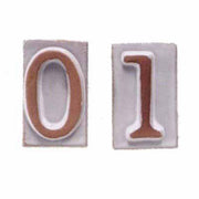 NUMERO CIVICO VASARTE TERRACOTTA 1  TELCOM