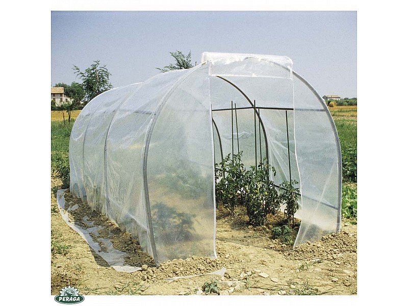 SERRA TUNNEL MOD. DELIZIA DA GIARDINO CM 200 X 450 X H 175 VERDE