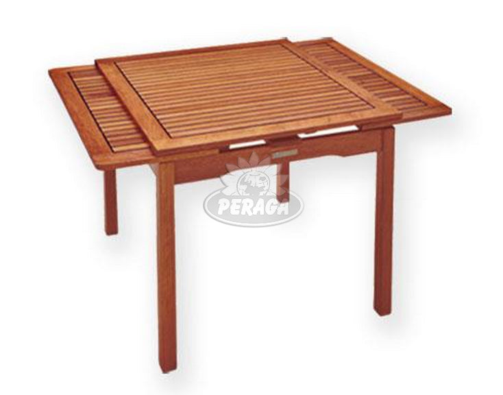 TAVOLO ESTENSIBILE 80/150X80 CM IN KEROUING PALMA