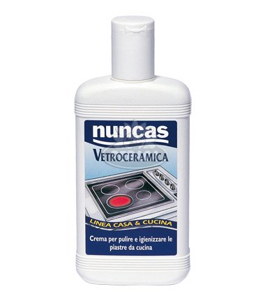 CREMA PER LE PIASTRE DA CUCINA VETROCERAMICA 250ML NUNCAS