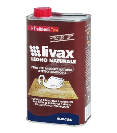 CERA PER PARQUET LEGNO NATURALE LIVAX 1 LT