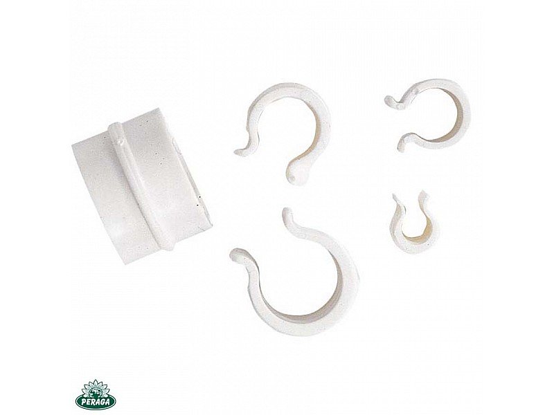 CLIPS DI FISSAGGIO DIAMETRO 25 MM 6 PZ