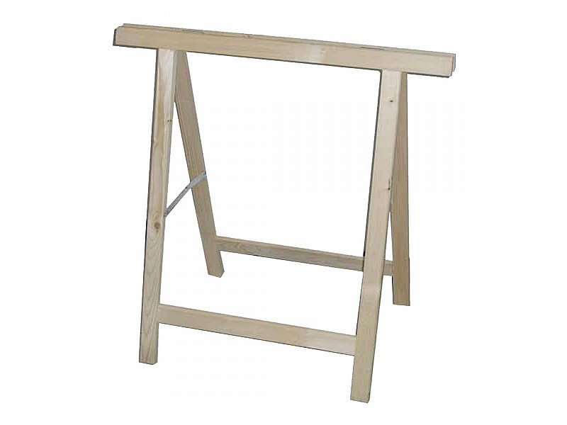 CAVALLETTO PIEGHEVOLE LEGNO ABETE  cm 75