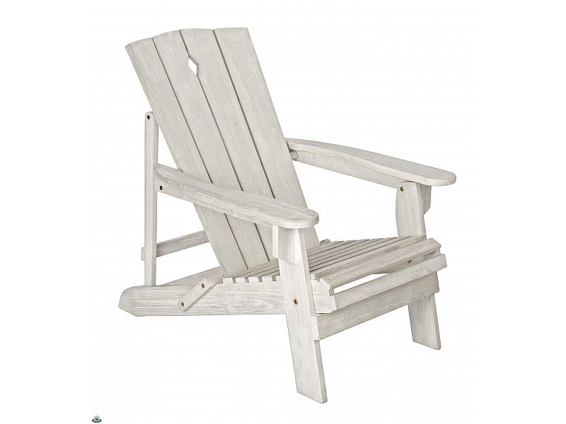 POLTRONA IRIDE IN LEGNO SBIANCATA 72X91X86H BIZZOTTO