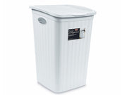 CESTA PORTABIANCHERIA BIANCA 50 LT ELEGANCE