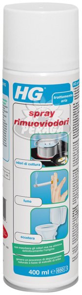 HG SPRAY RIMUOVIODORI PER L'AMBIENTE 400 ML