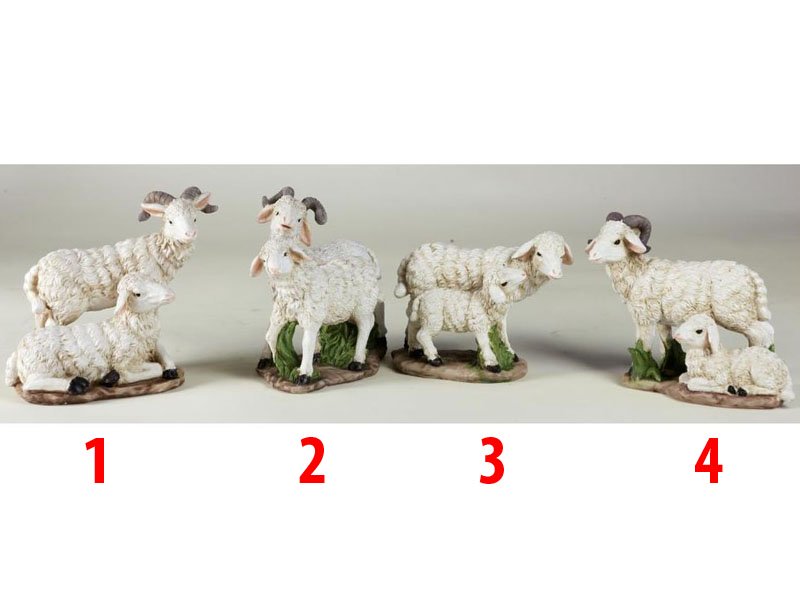 1 PECORE IN GRUPPO 10CM
