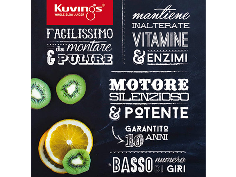 ESTRATTORE SUCCHI SILENT JUICER 240W