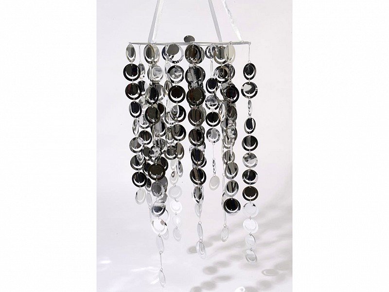 PARALUME 30X60CM ARGENTO LUCIDO PENDENTE