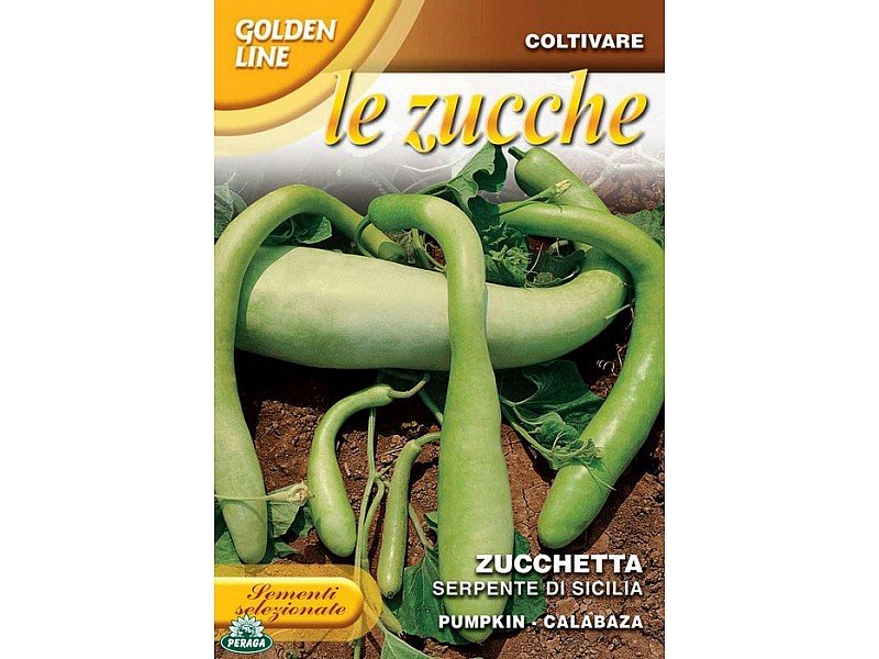 BUSTINA CON SEMI DI ZUCCHETTA SERPENTE DI SICILIA