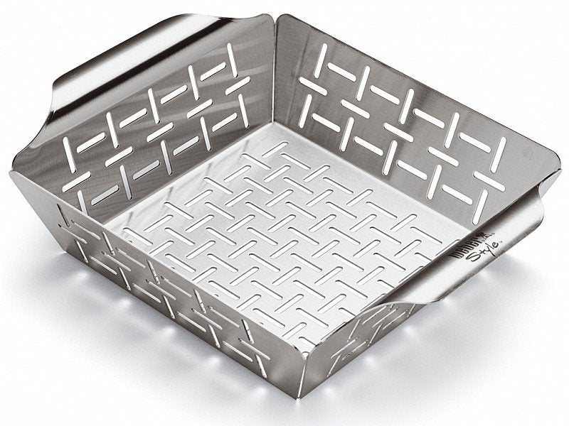 VASSOIO PER VERDURA INOX PICCOLO WEBER STYLE