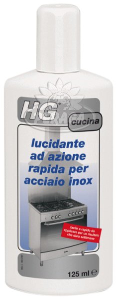 HG LUCIDANTE AD AZIONE RAPIDA PER ACCIAIO INOX 125 ML