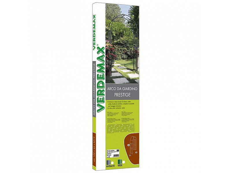 ARCO IN FERRO ANTRACITE PER RAMPICANTI CM 120X40XH219