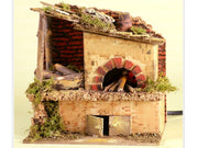 FORNO A LEGNA CON LAMPADA EFFETTO FIAMMA