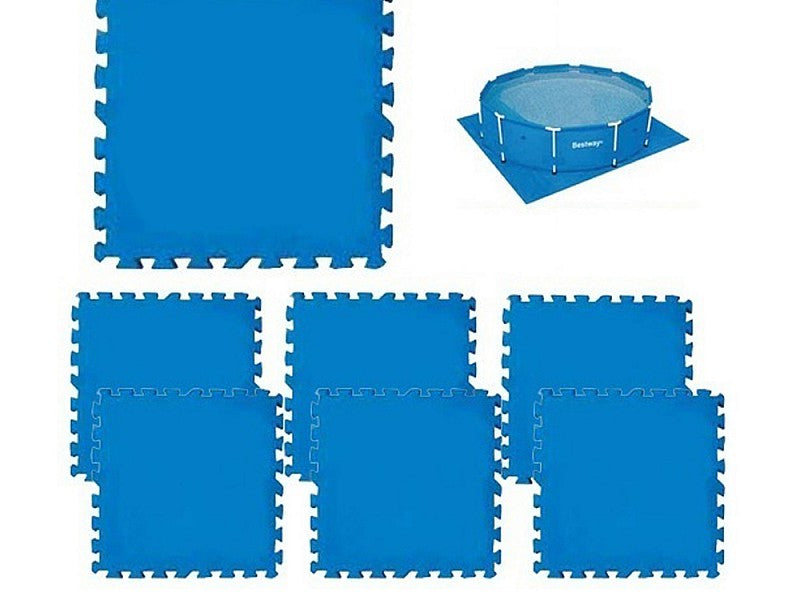 10 CONFEZIONI DA  8 TAPPETINI FONDO PISCINA