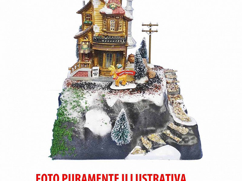 PAESAGGIO INNEVATO 26X23X10CM
