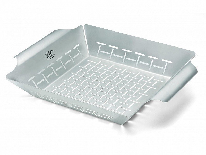 VASSOIO PER VERDURA  IN INOX WEBER STYLE