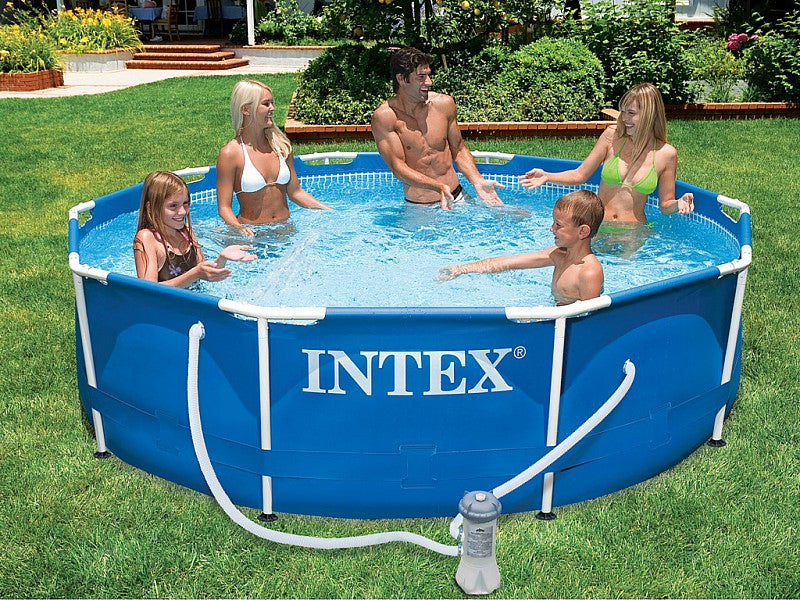 OFFERTA INTEX PISCINA FUORITERRA 305X76CM CON POMPA FILTRO +COPERTURA