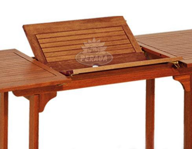 TAVOLO ESTENSIBILE 120/180X70 CM RETTANGOLARE IN KEROUING CITRUS