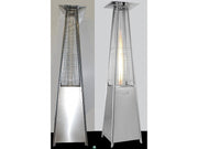 STUFA A PIRAMIDE IN ACCIAIO INOX 9,5KW