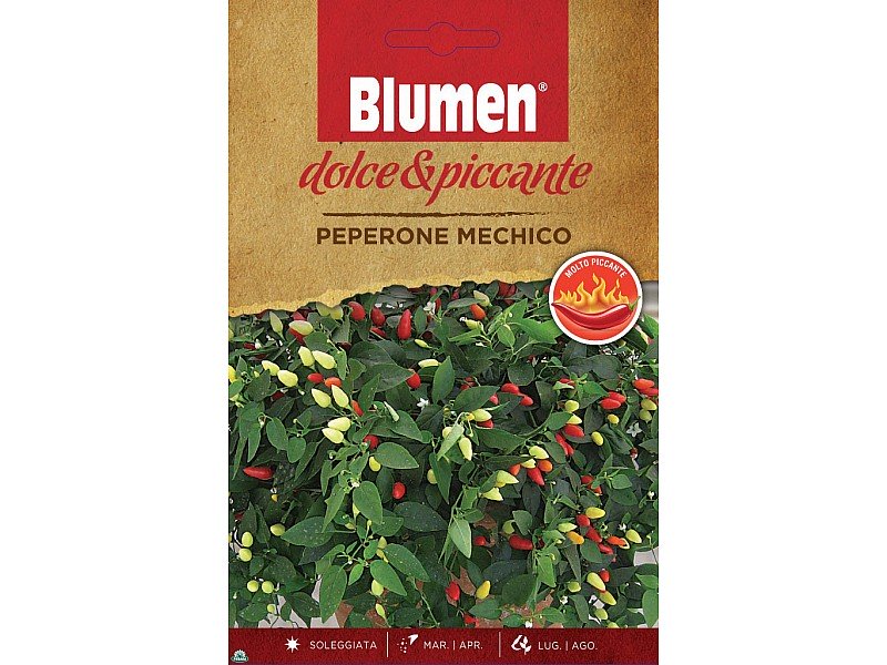 BUSTINA CON SEMI DI PEPERONE MECHICO MOLTO PICCANTE