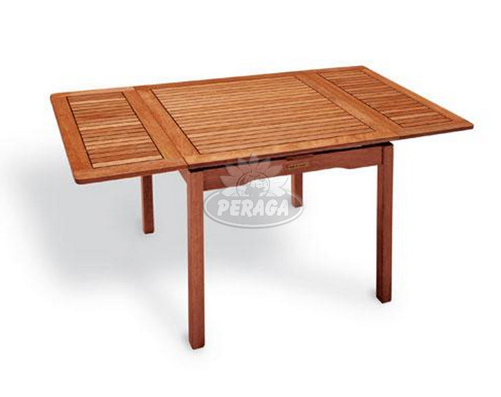 TAVOLO ESTENSIBILE 80/150X80 CM IN KEROUING PALMA