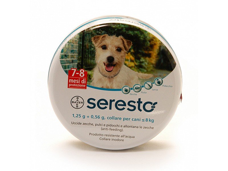 SERESTO COLLARE ANTIPARASSITARIO PER CANI - CANI FINO A 8KG